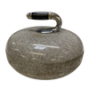 Retired Curling Rock for Decorative Use