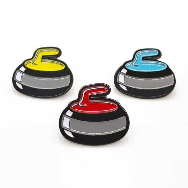1" Curling Stone Pin