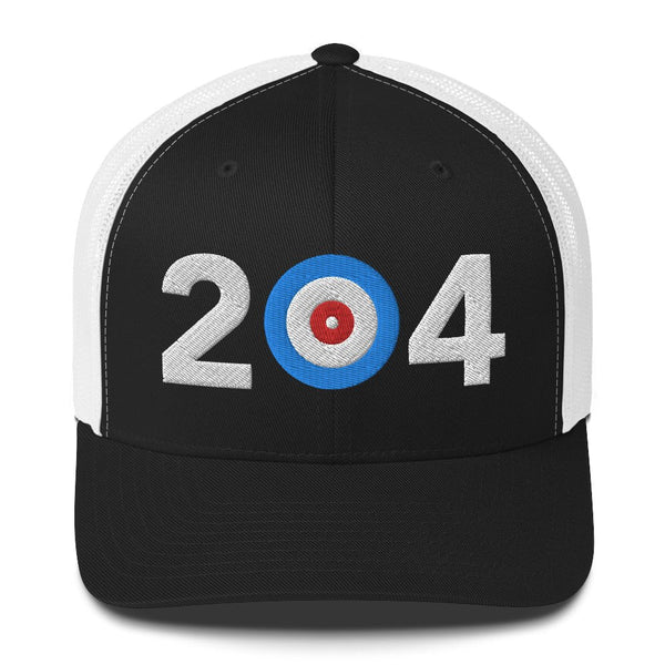 204 Manitoba Area Code Trucker Cap