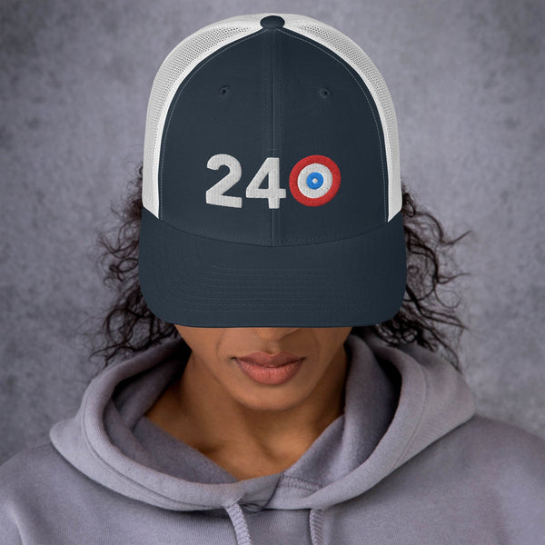 240 Area Code - Maryland Curling Club Trucker Cap