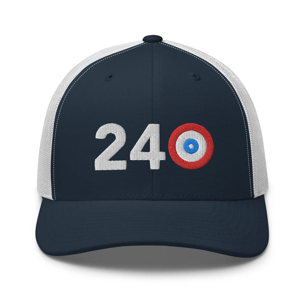240 Area Code - Maryland Curling Club Trucker Cap