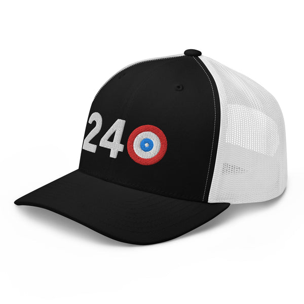 240 Area Code - Maryland Curling Club Trucker Cap