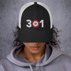 301 Area Code - Maryland Curling Club Trucker Cap