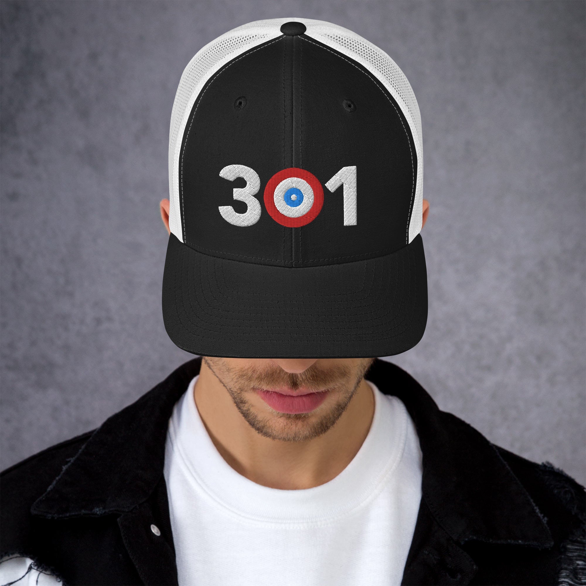 301 Area Code - Maryland Curling Club Trucker Cap