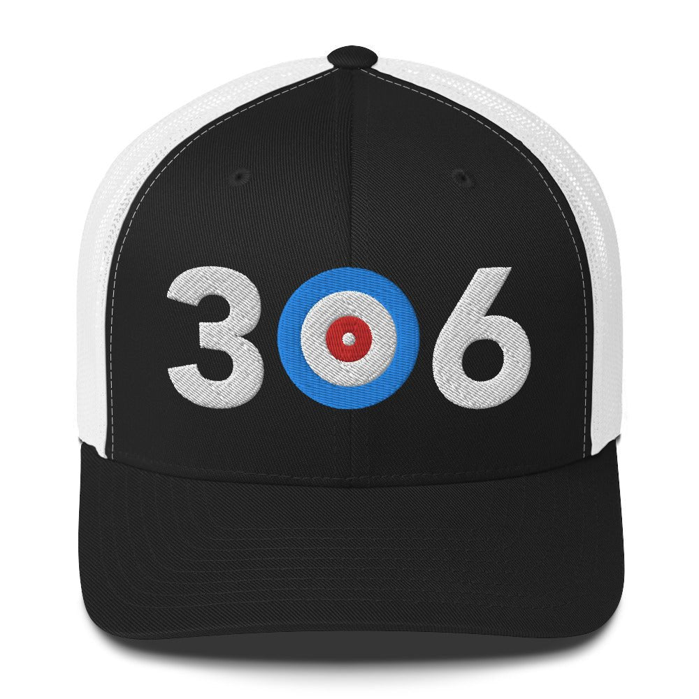 306 Saskatchewan Area Code Trucker Cap