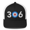 306 Saskatchewan Area Code Trucker Cap