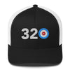 320 Area Code - Minnesota Curling Club Trucker Cap