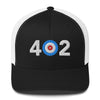 402 AREA CODE - NEBRASKA CURLING CLUB TRUCKER CAP
