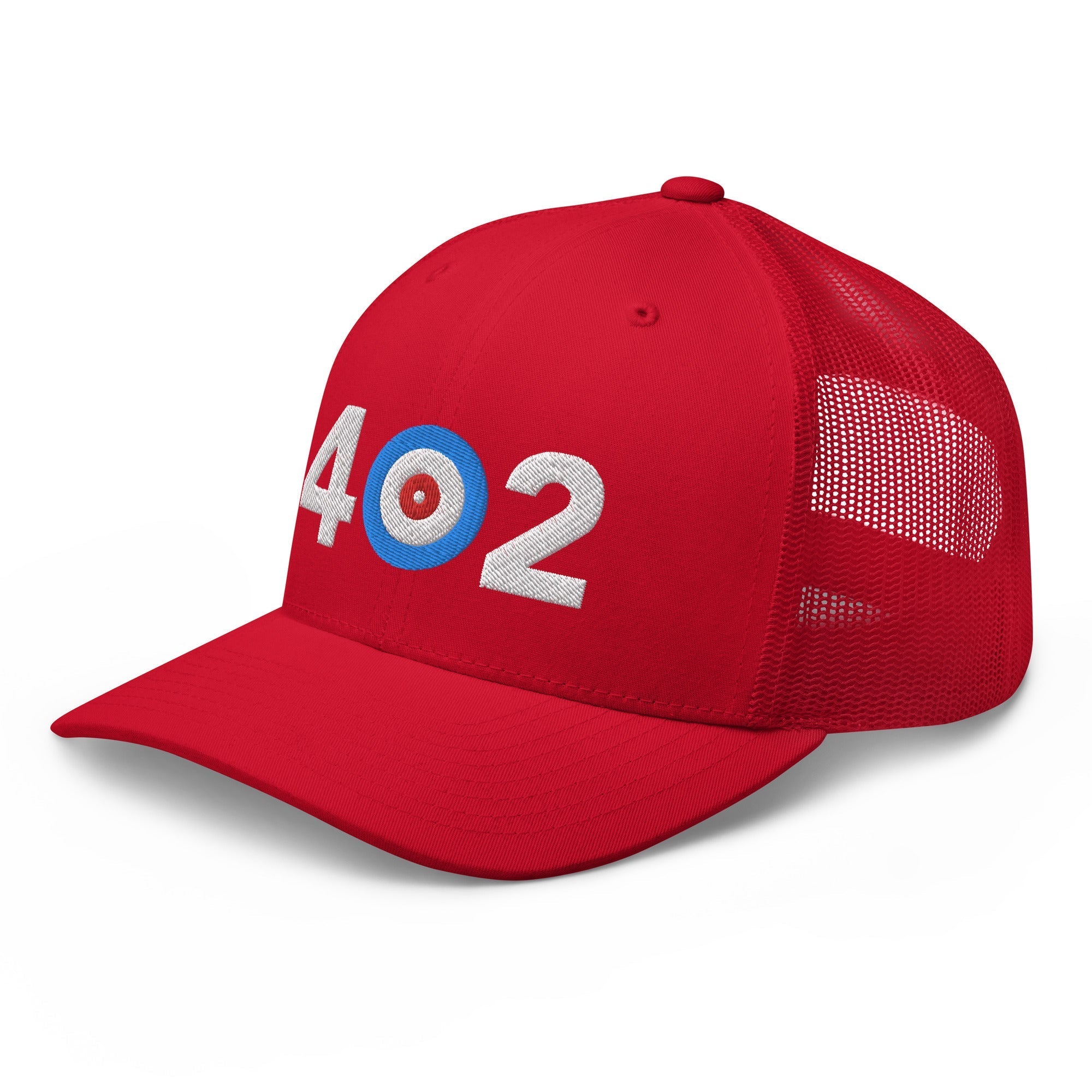 402 AREA CODE - NEBRASKA CURLING CLUB TRUCKER CAP