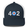 402 AREA CODE - NEBRASKA CURLING CLUB TRUCKER CAP