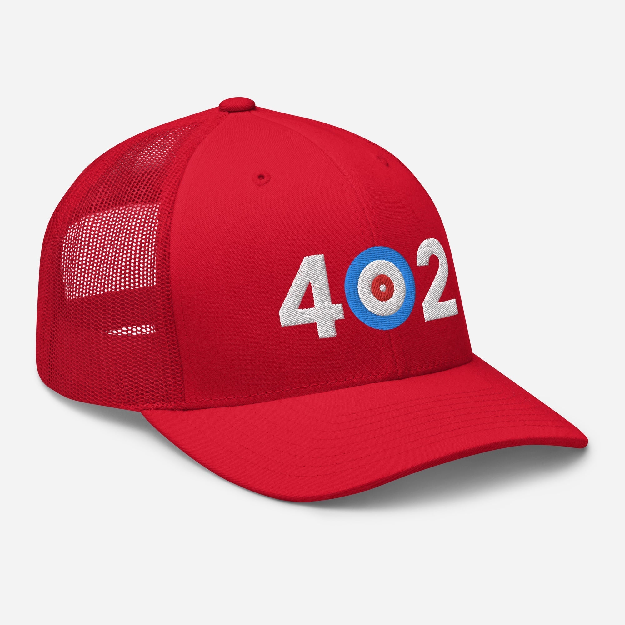 402 AREA CODE - NEBRASKA CURLING CLUB TRUCKER CAP