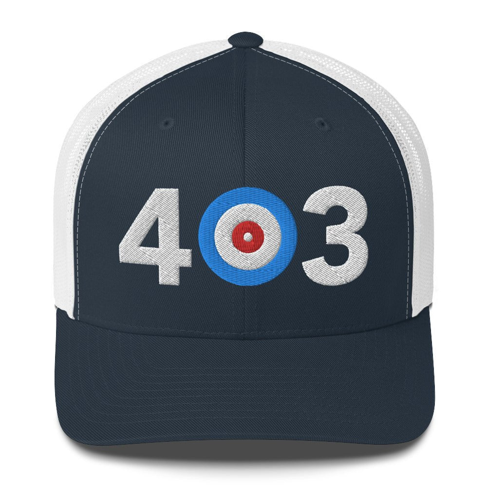 403 Calgary Area Code Trucker Cap
