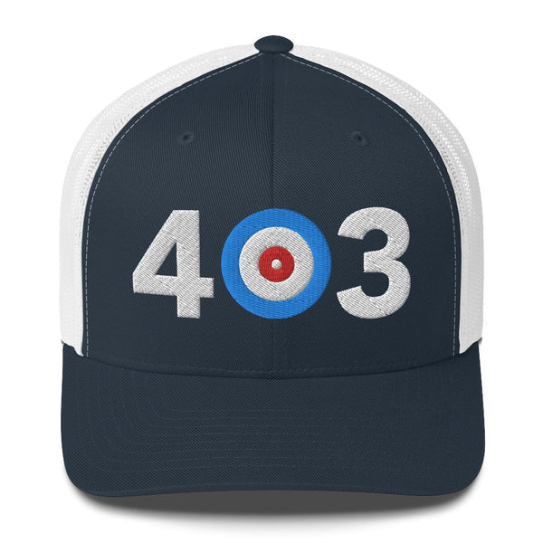 403 Calgary Area Code Trucker Cap