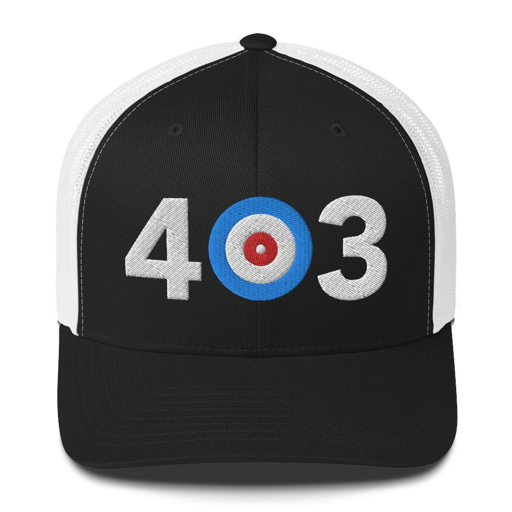 403 Calgary Area Code Trucker Cap