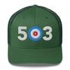 503 Area Code - Portland Oregon Trucker Cap