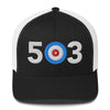503 Area Code - Portland Oregon Trucker Cap