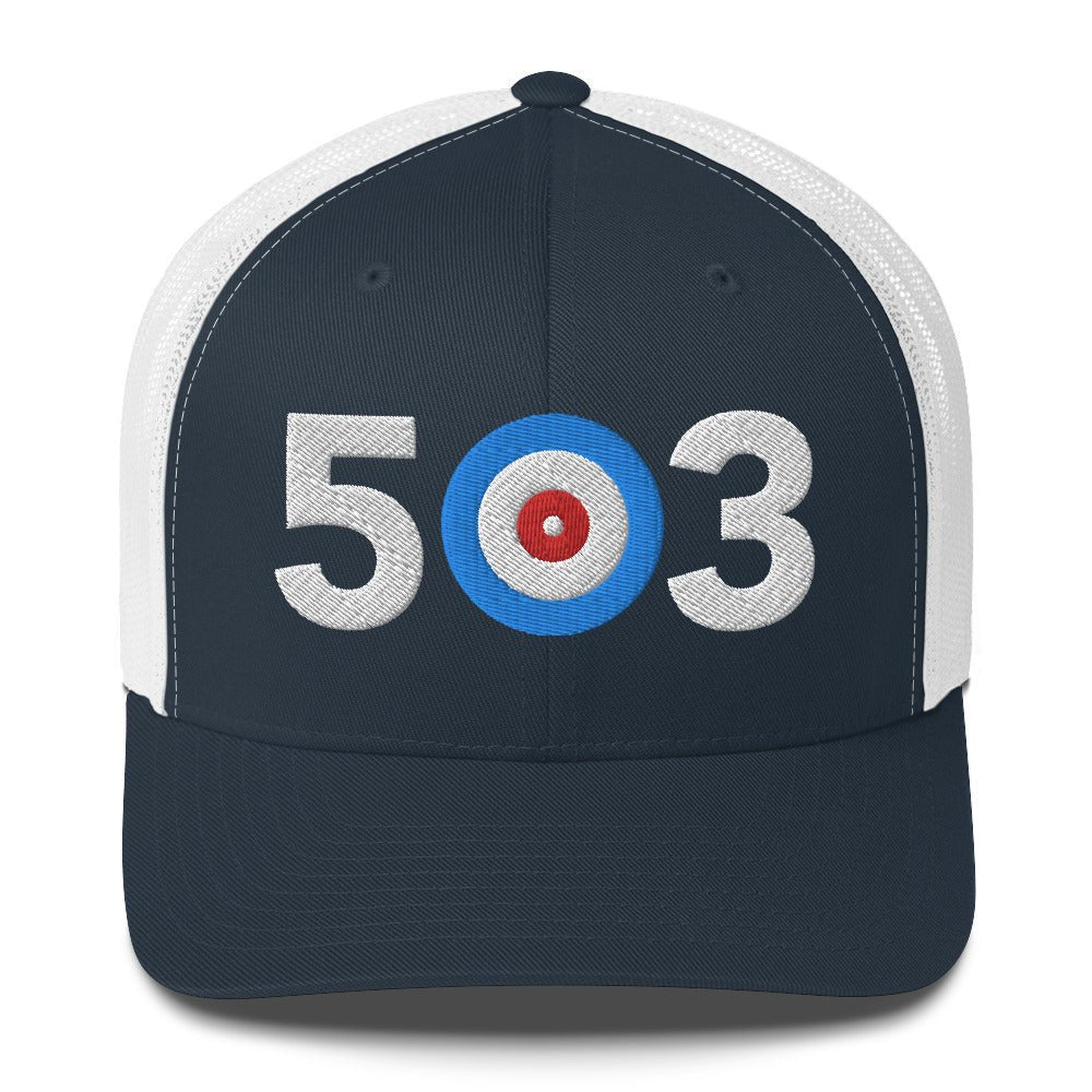 503 Area Code - Portland Oregon Trucker Cap