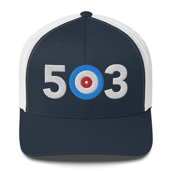 503 Area Code - Portland Oregon Trucker Cap