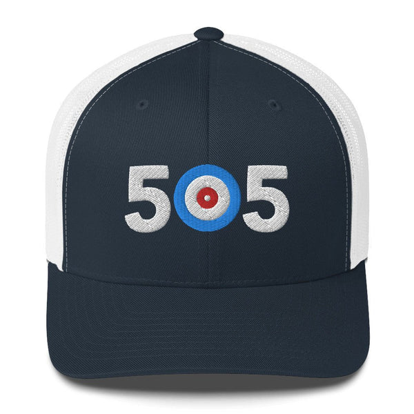505 Area Code - Albuquerque, New Mexico Curling Club Trucker Cap