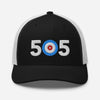 505 Area Code - Albuquerque, New Mexico Curling Club Trucker Cap