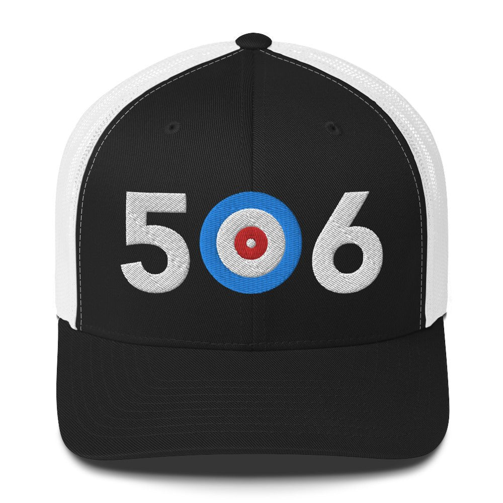 506 New Brunswick Area Code Trucker Cap