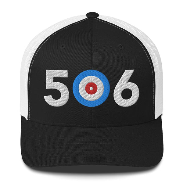 506 New Brunswick Area Code Trucker Cap