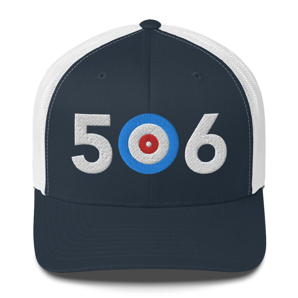 506 New Brunswick Area Code Trucker Cap