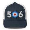 506 New Brunswick Area Code Trucker Cap