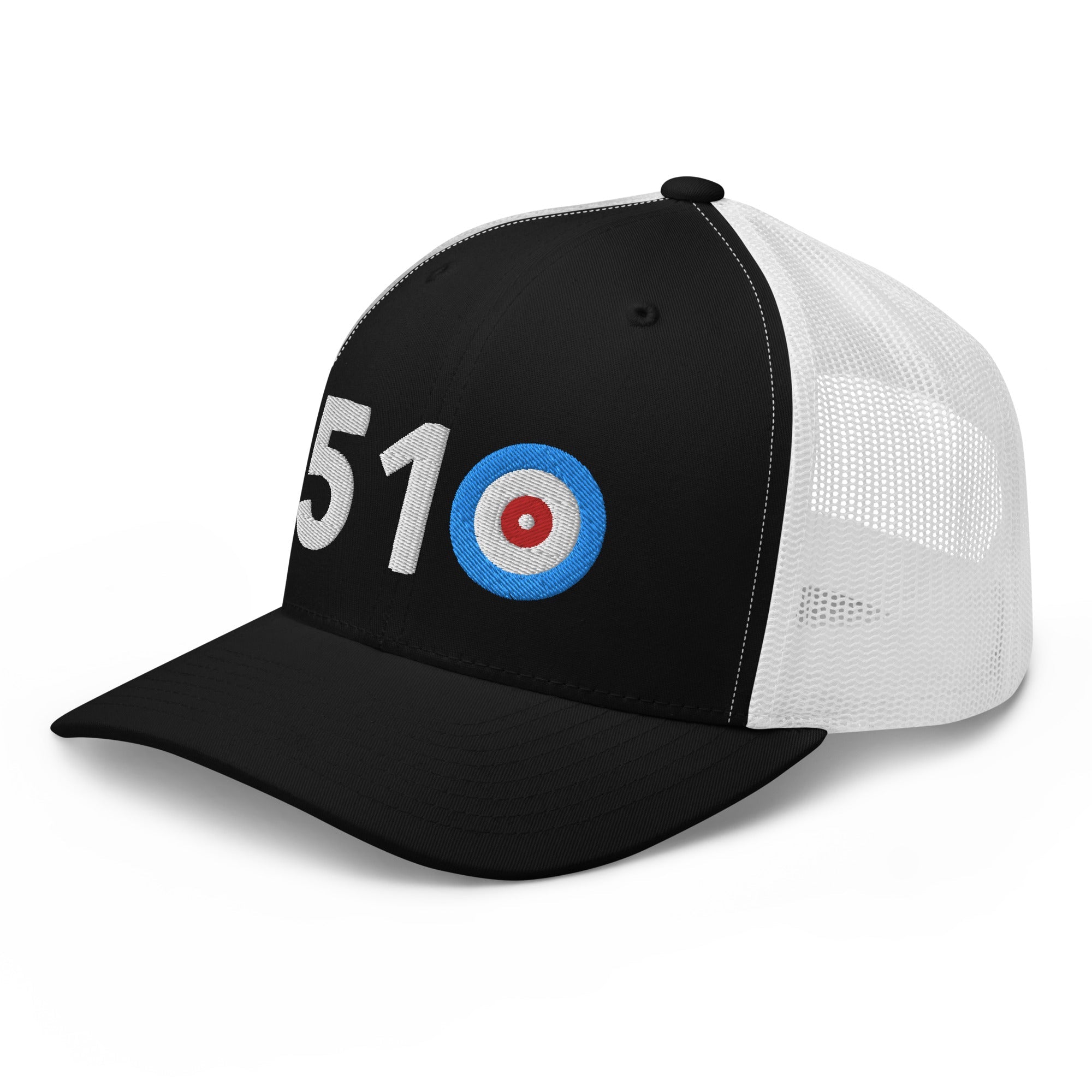 510 Area Code - Northern California Curling Club  Trucker Cap