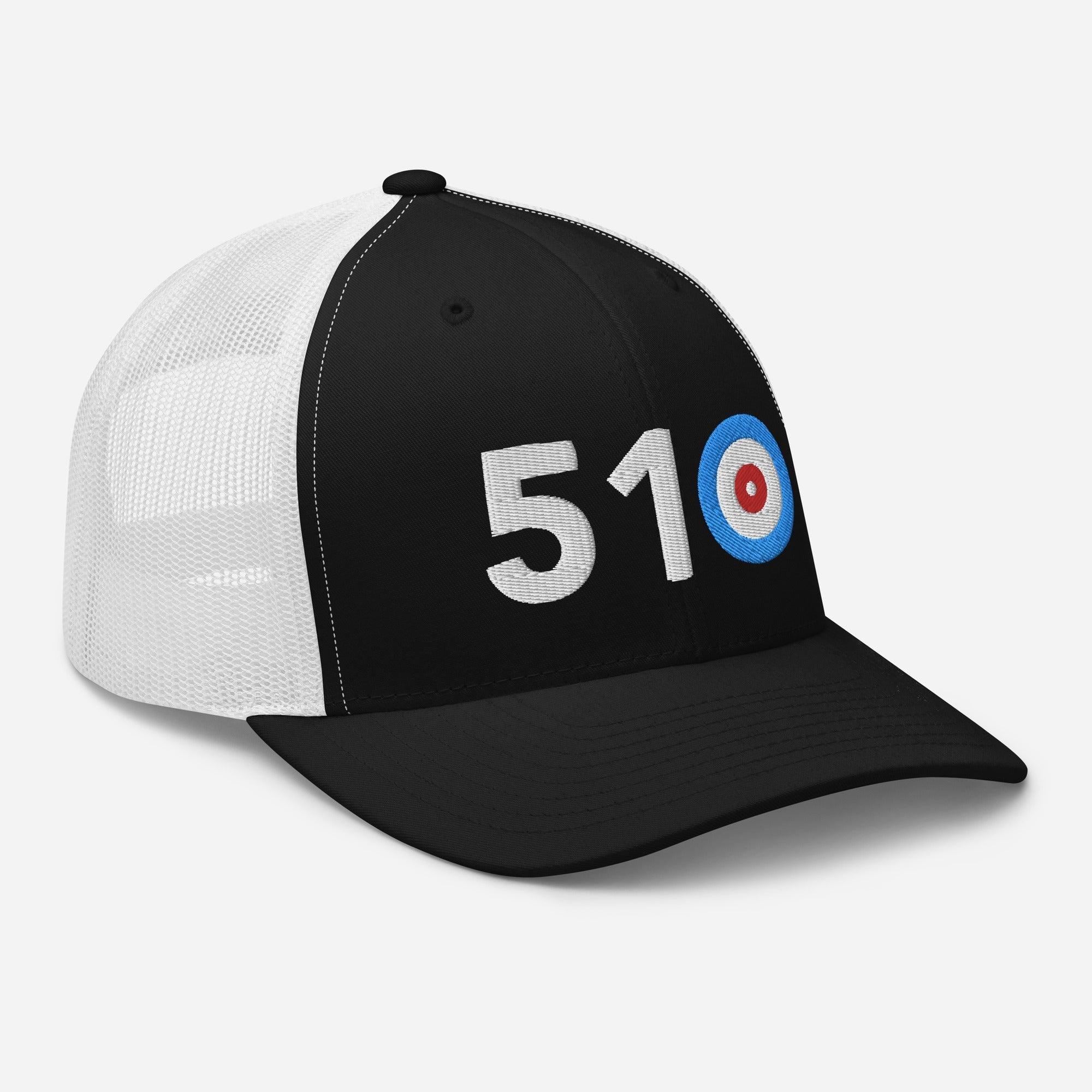 510 Area Code - Northern California Curling Club  Trucker Cap
