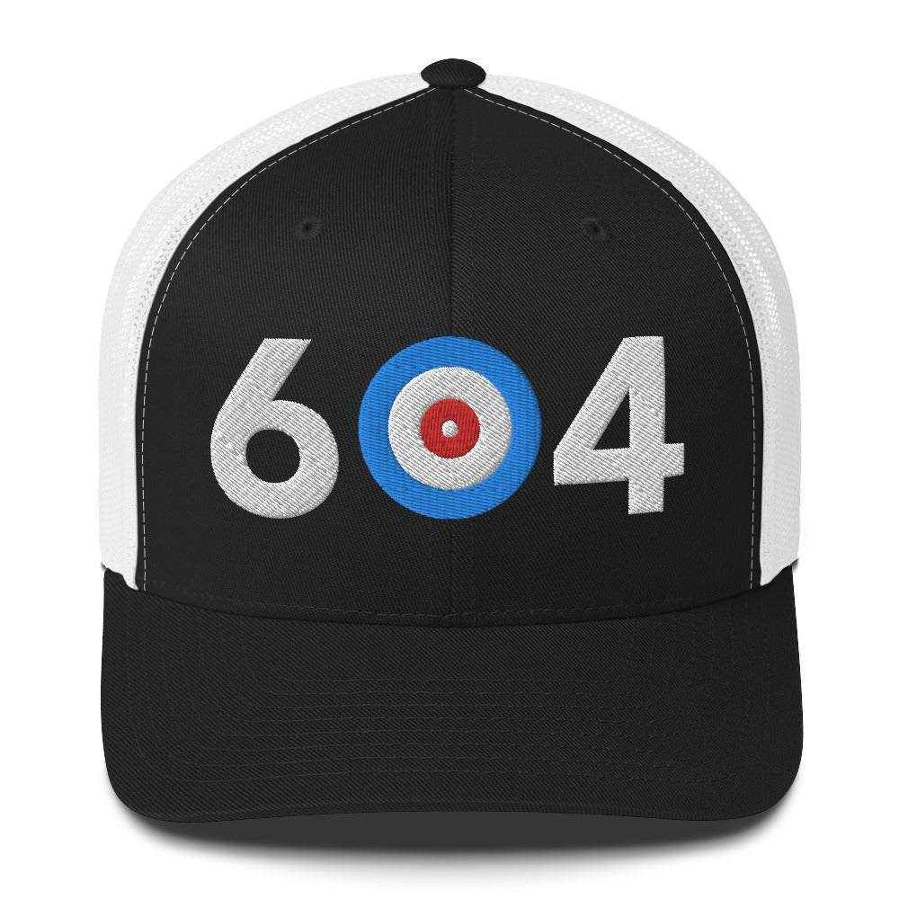 604 Vancouver Area Code Trucker Cap
