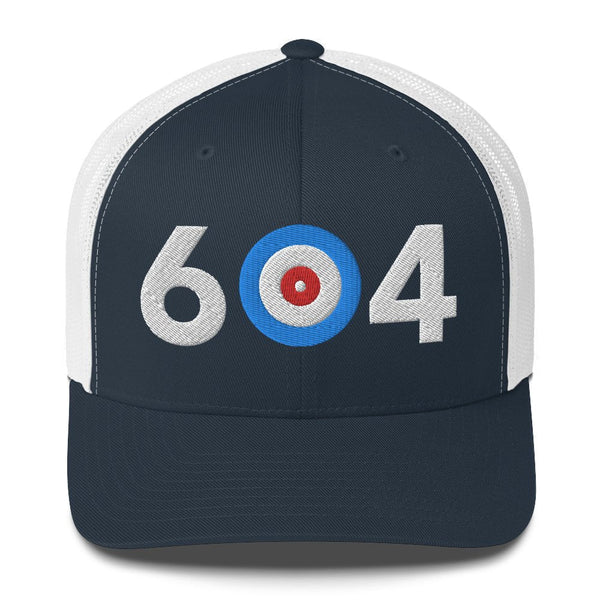 604 Vancouver Area Code Trucker Cap