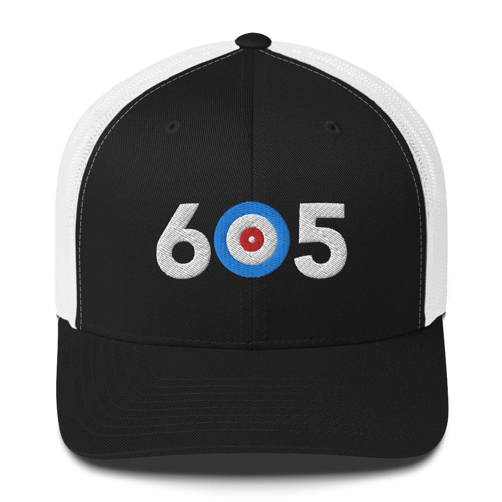 605 Area Code - South Dakota Curling Club Trucker Cap