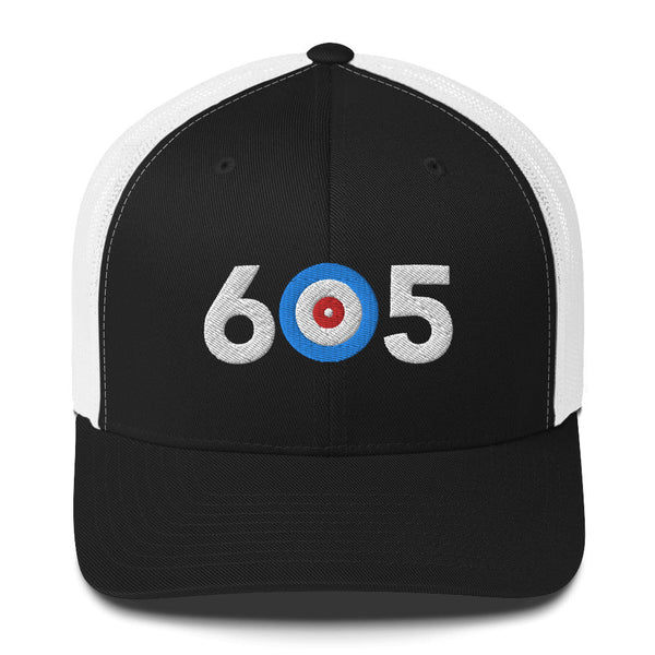 605 Area Code - South Dakota Curling Club Trucker Cap