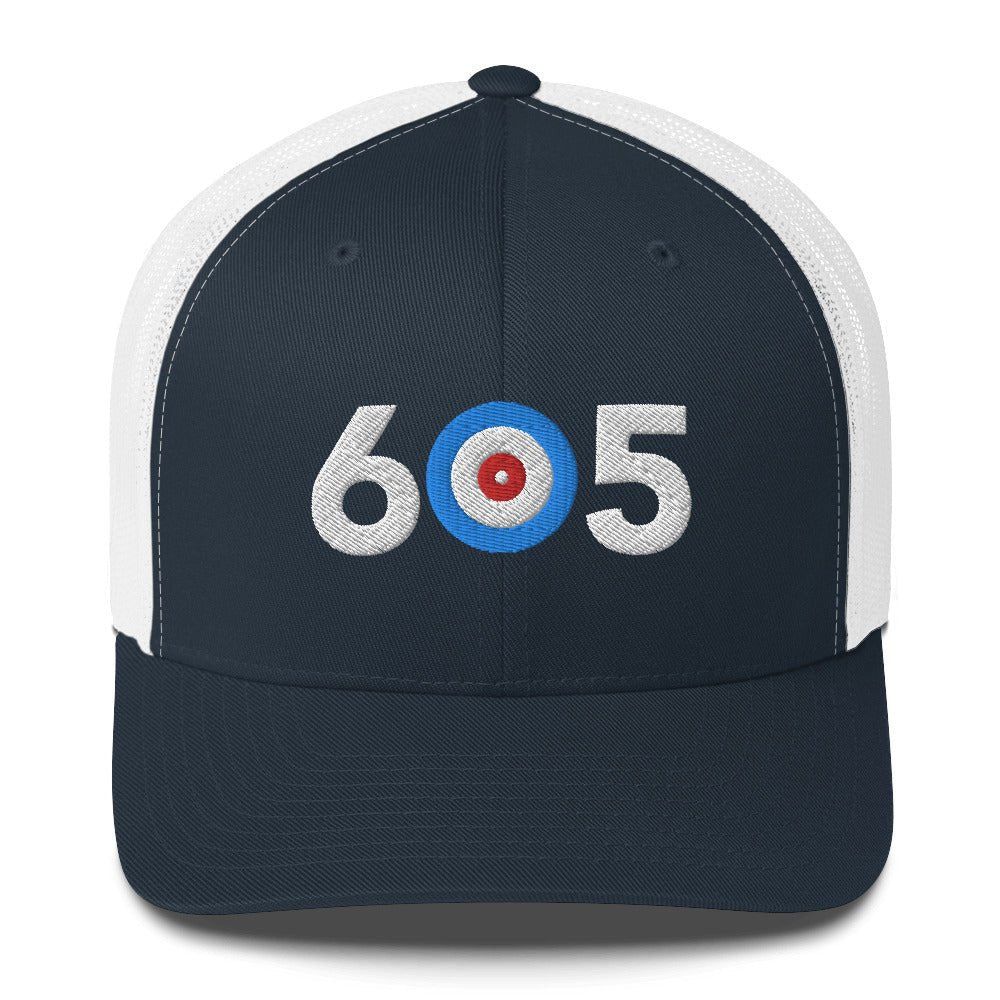 605 Area Code - South Dakota Curling Club Trucker Cap