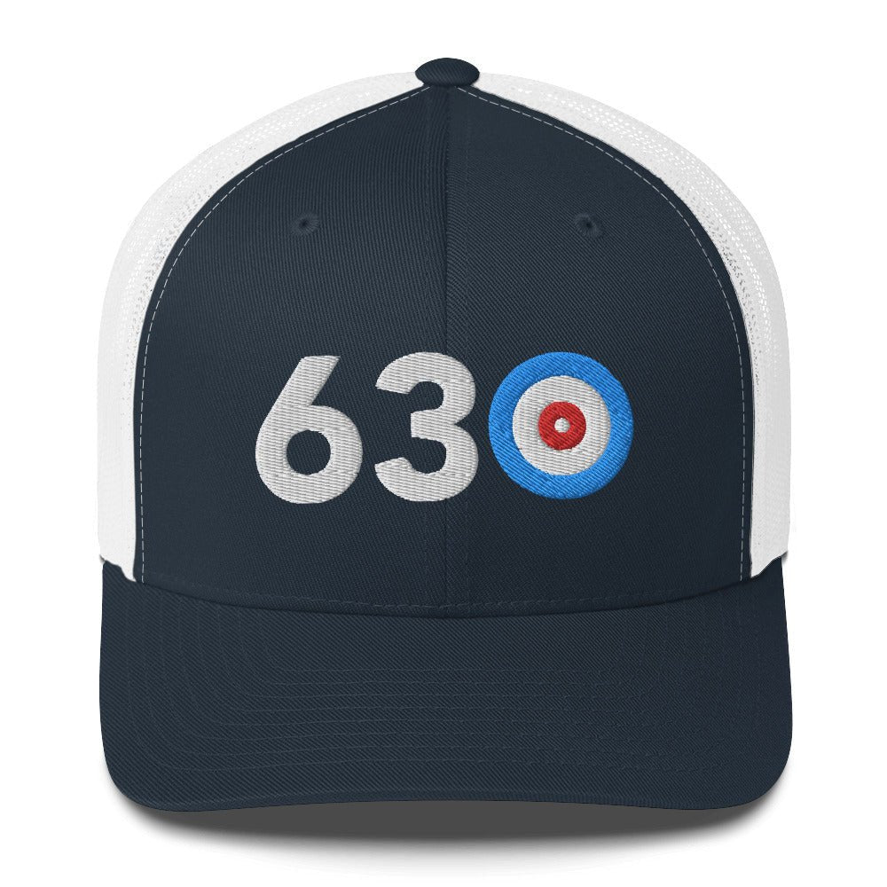 630 Area Code - Illinois Curling Club Trucker Cap