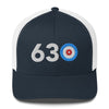 630 Area Code - Illinois Curling Club Trucker Cap