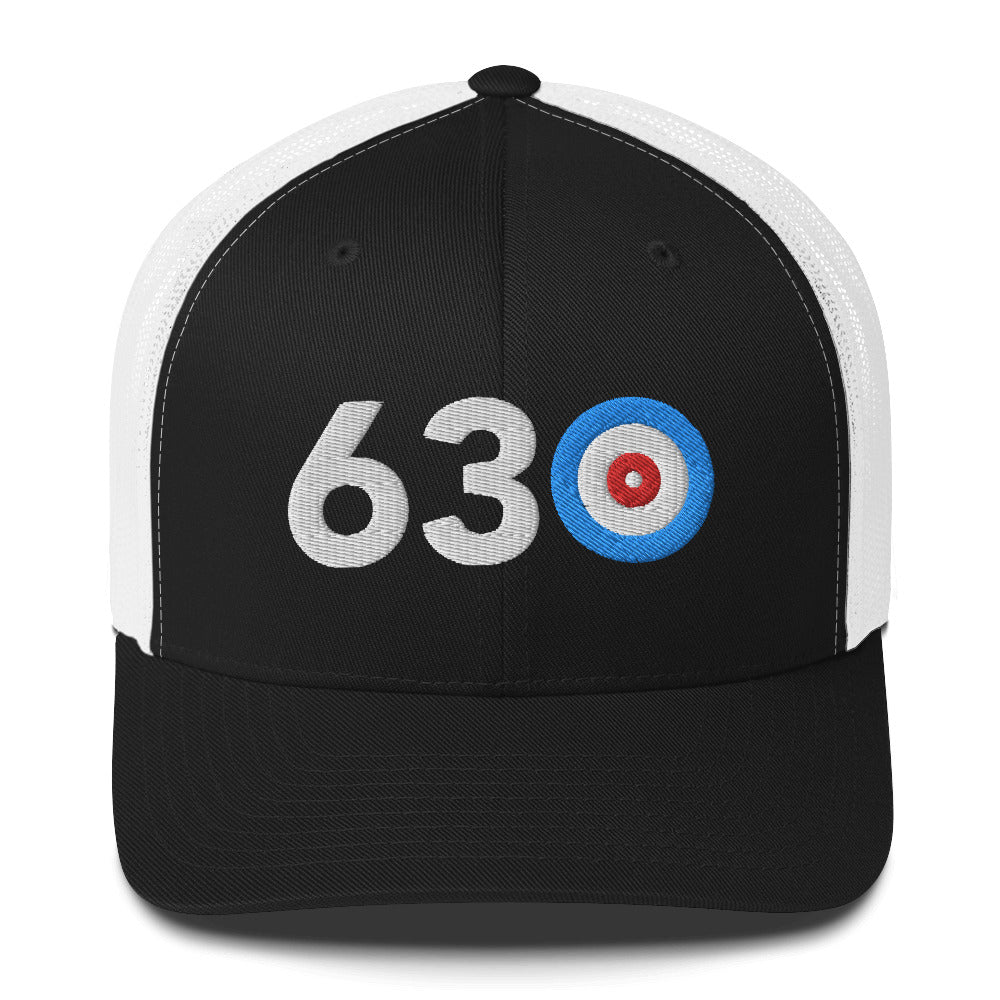 630 Area Code - Illinois Curling Club Trucker Cap