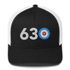 630 Area Code - Illinois Curling Club Trucker Cap