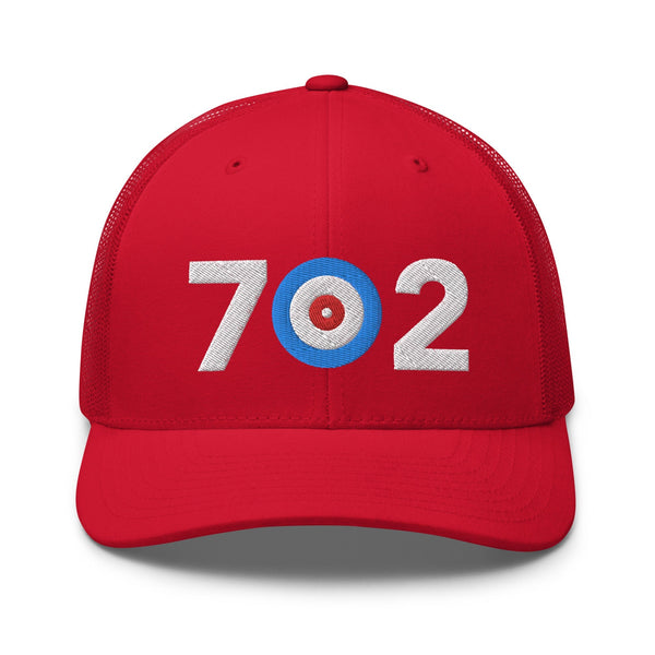 702 Area Code - Las Vegas Trucker Cap