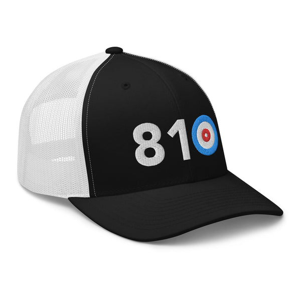 810 Area Code - Michigan Curling Club Trucker Cap