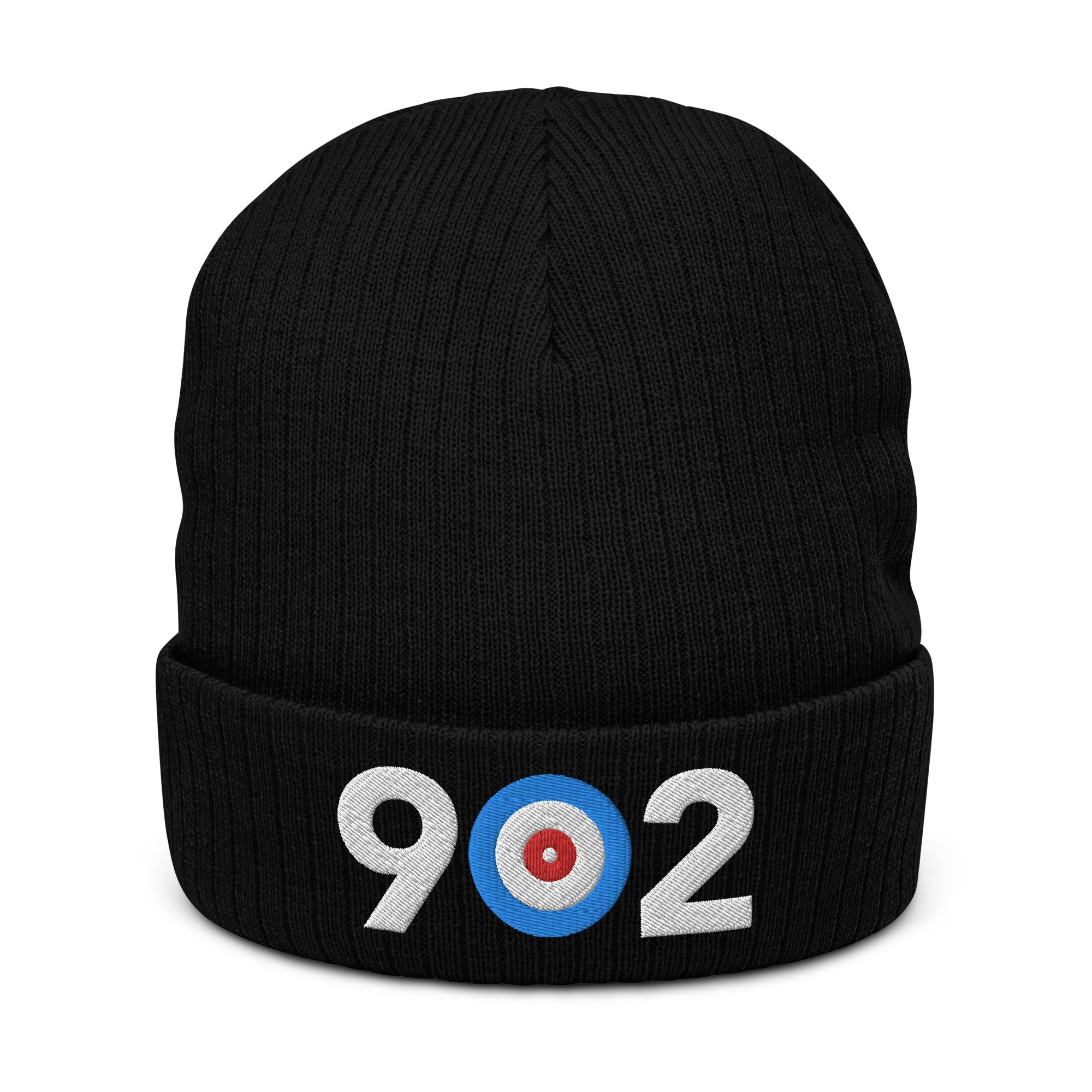 902 Area Code - Nova Scotia Ribbed knit beanie