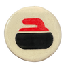Ceramic Curling Stone Magnet