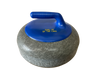 Retired Curling Rock for Decorative Use