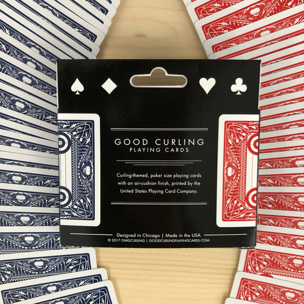 Good Curling Playing Cards