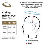 Adult Curling Helmet