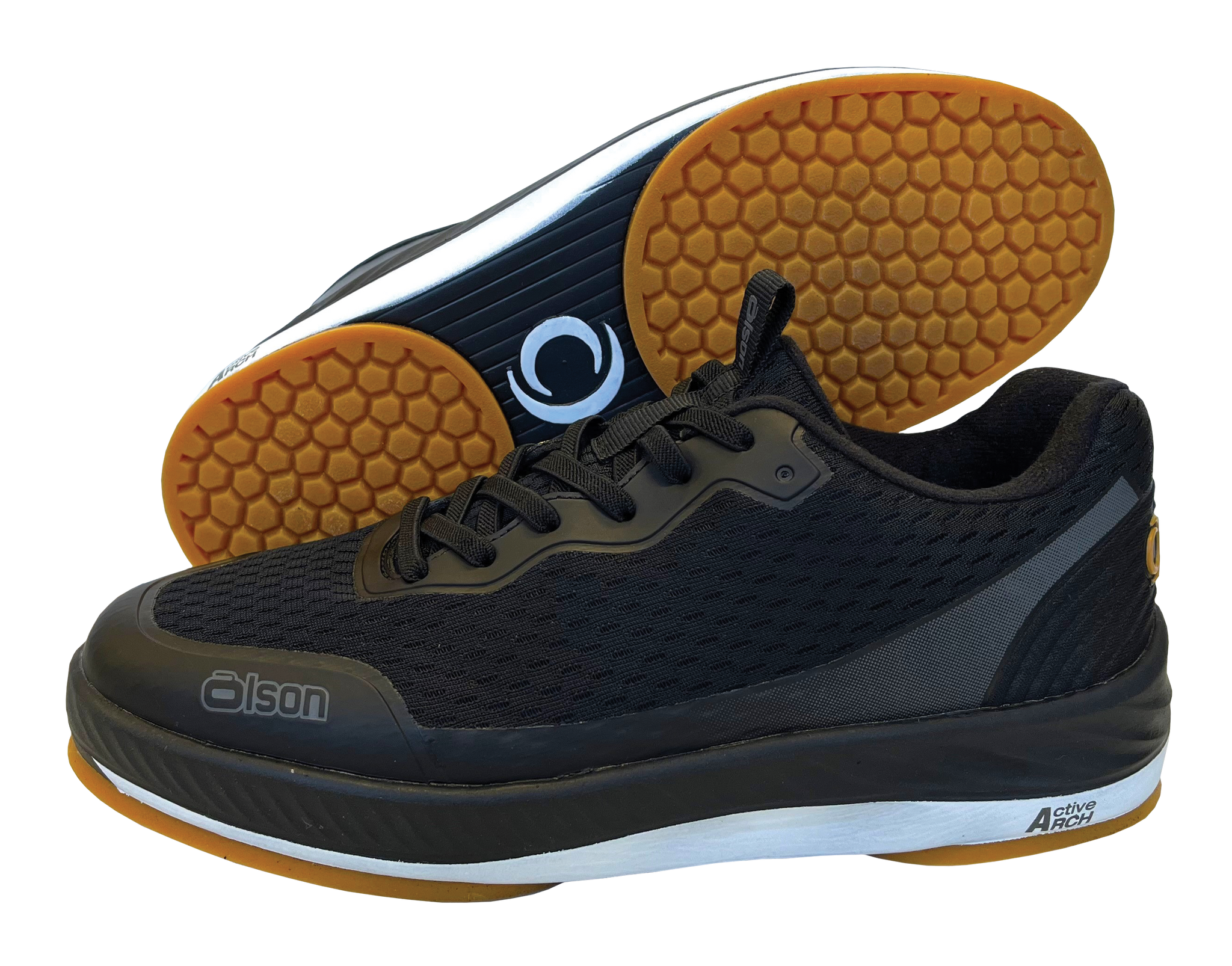 Amperaje Black Men's Shoe 1/8