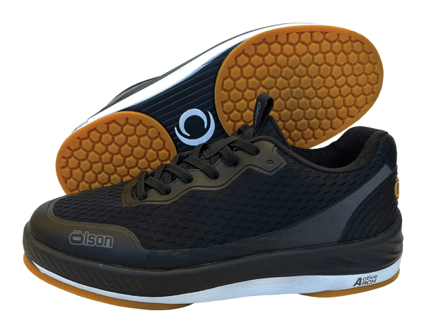 Amperaje Black Men's Shoe 1/8" Perimeter