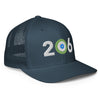 Area Code 206 - Seattle Curling Club Closed-back trucker cap