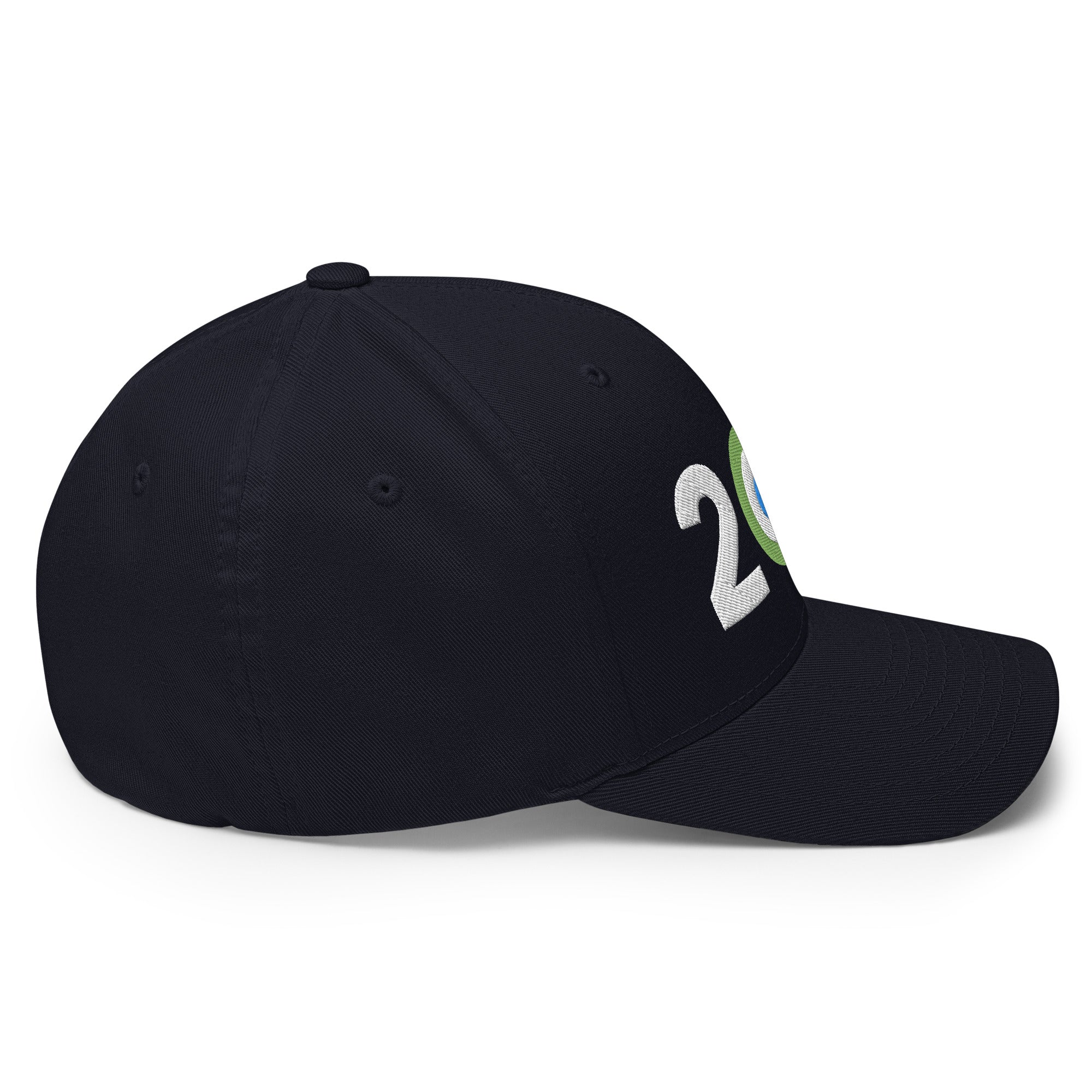 Area Code 206 - Seattle Curling Club Structured Twill Cap